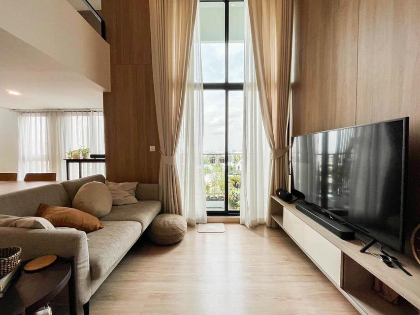 ขายพร้อมผู้เช่า คอนโด ห้องหายาก !! Duplex 2 นอน ห้องมุม Knightsbridge ติวานนท์ ติดรถไฟฟ้ากระทรวงสาธารณสุข 66.7 ตรม. ชั้น 3