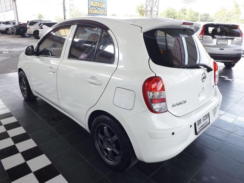 NISSAN MARCH 1.2 EL AUTO ปี 2012 รหัส KCY7256 6