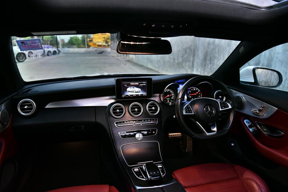 2016 แท้ Mercedes Benz C250 Coupé AMG Dynamic w205 สีขาว 🎖️ รูปที่ 7