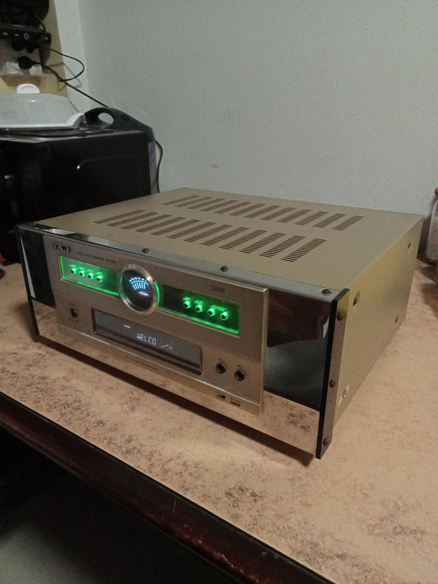 แอมป์ AJ AV-2005 5.1ch ไฟเข้า แต่ปุ่มบนแผงหน้าบางปุ่มกดไม่ติด รีโมทไม่มี เน้นรับมือครับเพราะหนักมาก รัตนาธิเบศร์ 22