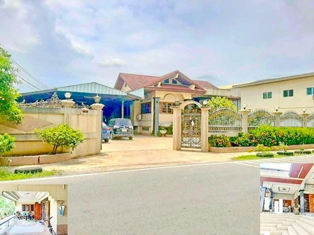 สามพราน นครปฐม ตกแต่งพร้อม วัดสว่างอารมณ์ ใกล้โลตัส บิ๊กซี ให้เช่าคฤหาสน์ 2หลัง 2ไร่ 1 1,400ตรม. 6นอน 3น้ำ 4-6จอดรถ 6แอร 1