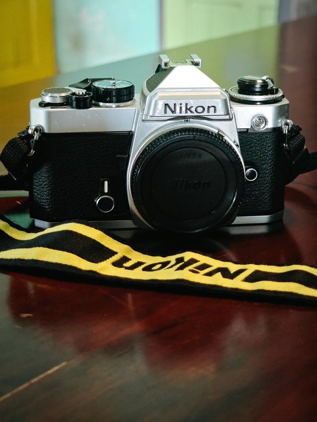 กล้องฟิล์ม Nikon fe และ Nikkor 28mm 2.8 ai
