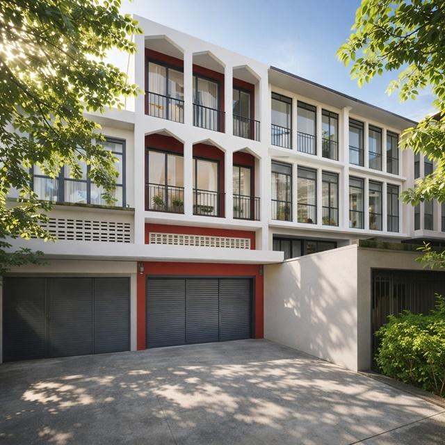 MRTรามอินทรา กม.8 2.9กม.ซอยเสรีไทย 44-52 สวนสยาม อาคาร 3.5 ชั้น 3 นอน 3 น้ำ 20 ตร.วา. 260 ตร.ม. แฟชั่นไอส์แลนด์ 3.5 กม. 1