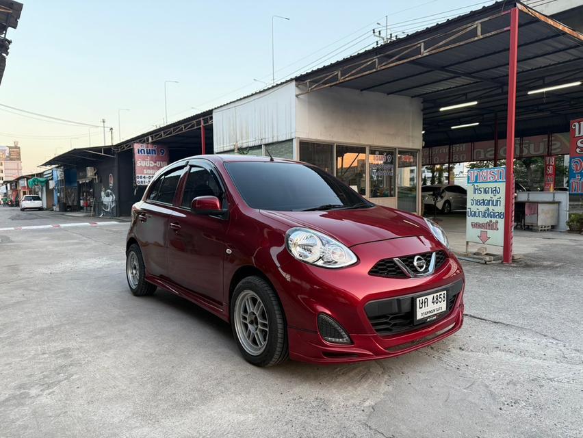 Nissan march 1.2 E auto ปี 2019 ไมล์ 40,000 km.