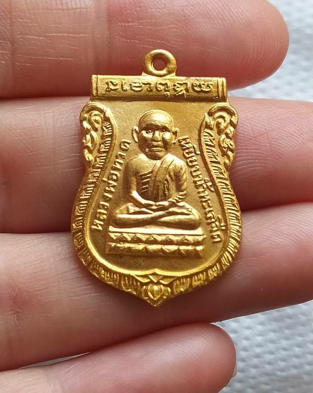 พระเหรียญหลวงพ่อหลังปู่ทิม