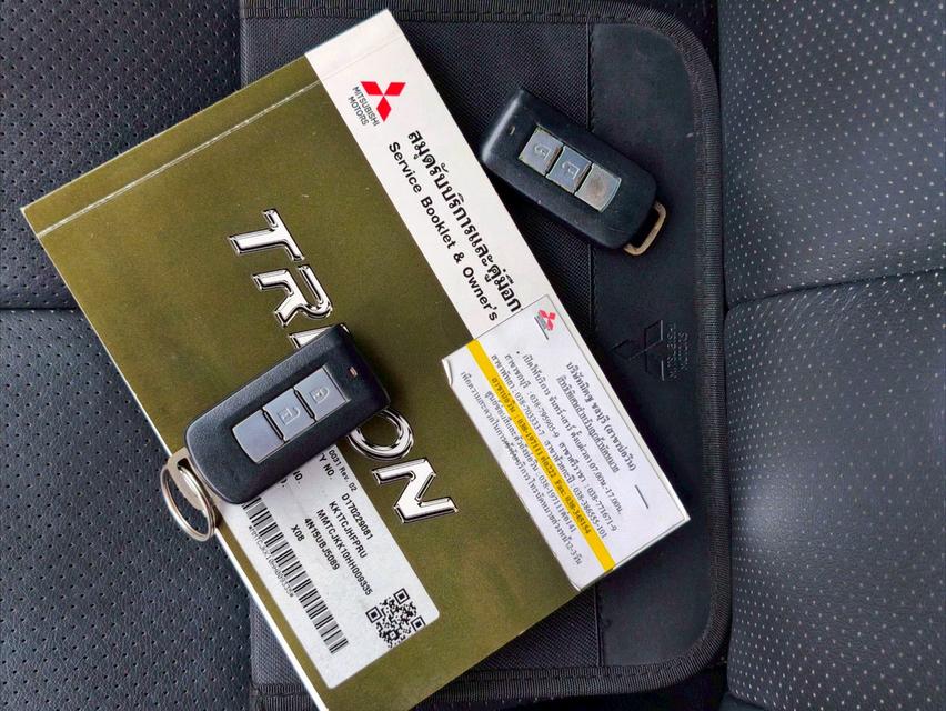 รหัสรถ PAT5110 2017 Mitsubishi Triton 2.4 GLS PLUS cab 17