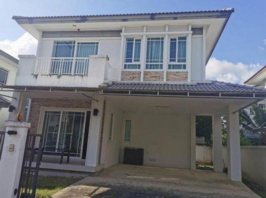 รูป บ้านเดี่ยว หมู่บ้านมัณฑนา พระราม 9-ศรีนครินทร์ 2