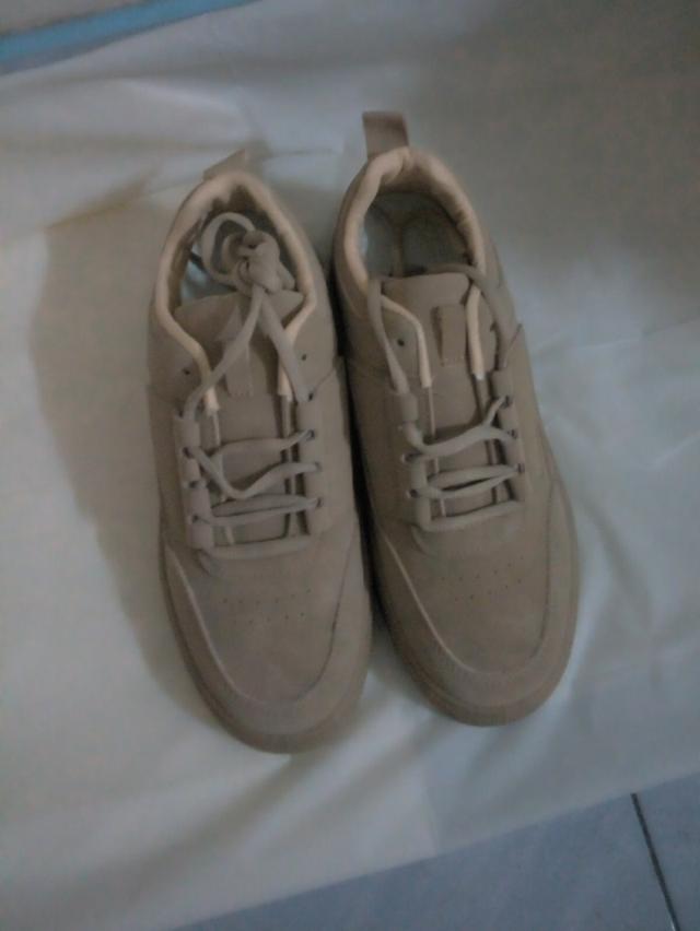 รองเท้าหนังกำมะหยี่สีน้ำตาล 2