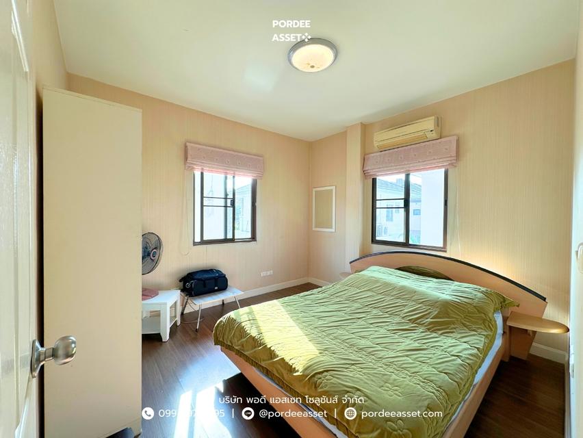 บ้านเดี่ยว บุราสิริ สนามบินน้ำ (ขนาด 56 ตร.ว.) เมืองนนทบุรี ใกล้รถไฟฟ้า MRT แยกนนทบุรี1 และ เซ็นทรัล นอร์ธวิลล์ รัตนาธิเบศร์ : Burasiri Sanambinnam 11