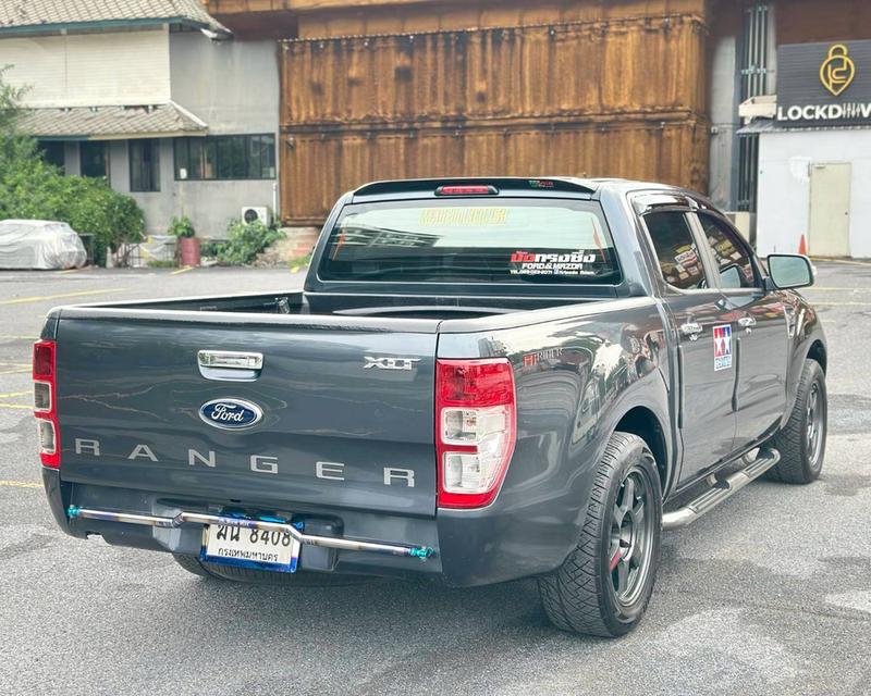 FORD RANGER 2.2 XLT HI-RIDER DOUBLE CAB เกียร์ M/T สีเทา ปี 2012