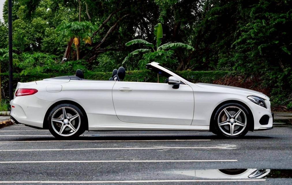 รหัสรถ PR5656 Benz C300 Cabriolet AMG Dynamic รถออก Benz Thailand ปี 2017 Fulloption  15