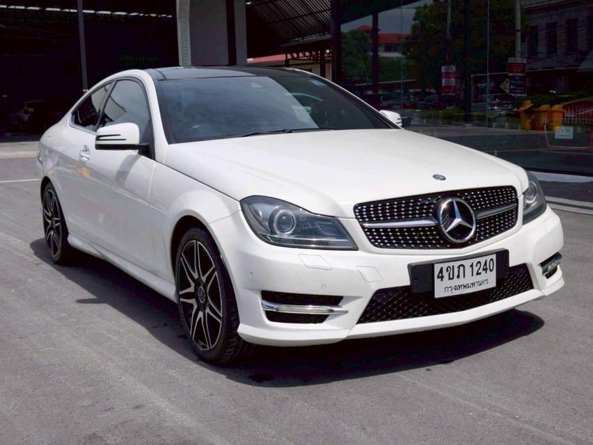 รหัสรถ KPV1240 2013 BENZ C180 COUPE AMG สี