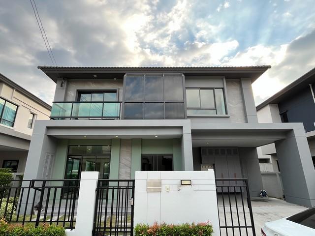 #ขายถูกมาก #ปรับราคาขายลงอีกเป็นล้าน #บ้านเดี่ยว 2 ชั้น บางกอก บูเลอวาร์ด พระราม 5 บ้านใหม่ไม่เคยเข้าอยู่ ตกแต่งเฟอร์บิ้วอินเรียบร้อยแล้ว 1