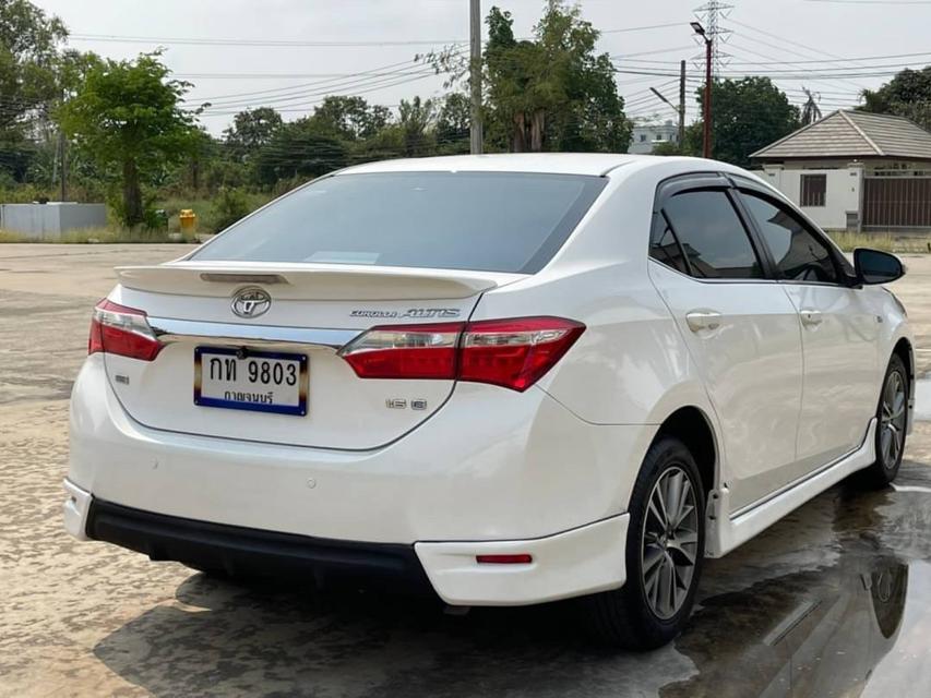 62 Toyota Altis 1.6 E (CNG) ปี 2014 สีขาว เกียร์ออโต้ 1