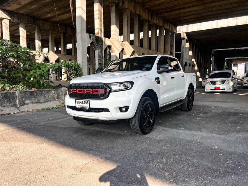 FORD RANGER 2.2 XLT HI-RIDER DOUBLE CAB ปี 2022 โฉม HI-RIDER DOUBLE CAB  เกียร์ ธรรมดา ดีเซล สีขาว รถบ้านพร้อมใช้งาน ไมล์เพียง 67,963 km.