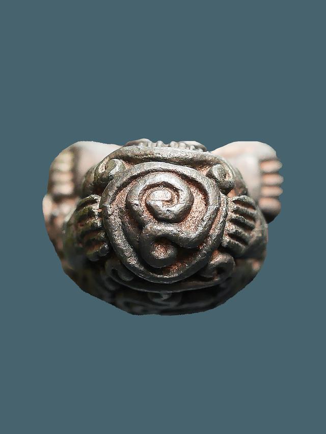 พระปิดตาอุตตโม เนื้อนวะ หลวงปู่ทิม วัดละหารไร่ ปี 2518...เก่า เดิมๆ สวยแชมป์ รูปที่ 6