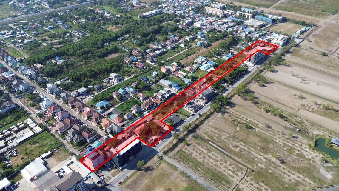 ที่ดินแปลงใหญ่ ทำเลพิเศษ ใกล้ปากทางเมืองเอก ม.รังสิต 2