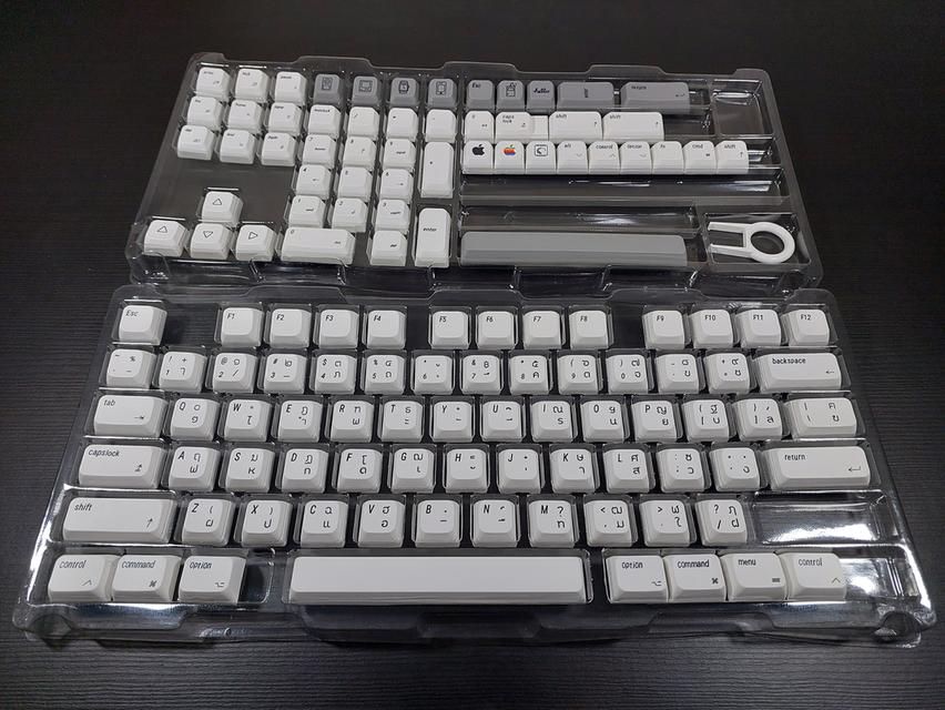 คีย์แคปภาษาไทย-EN Apple style XDA Profile PBT 2