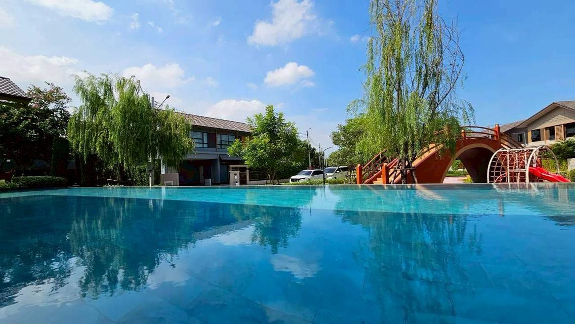 ทำเลหนึ่งเดียวในโครงการ!  บ้านเดี่ยว อณาสิริ รังสิต หลังริมติดสระว่ายน้ำ  4 นอน 4 น้ำ แต่งครบ พร้อมอยู่ ทำเลทองนี้หาไม่ได้อีกแล้ว 6