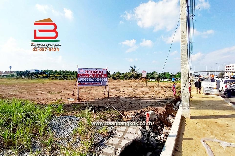 ที่ดินเปล่า ติดถนนสาย ปท.3004 (ลำลูกกา-คลอง 7) เนื้อที่ 28-2-42.9 ไร่ ใกล้สามแยกไฟแดง เส้น 3004 อำเภอลำลูกกา จังหวัดปทุมธานี 3