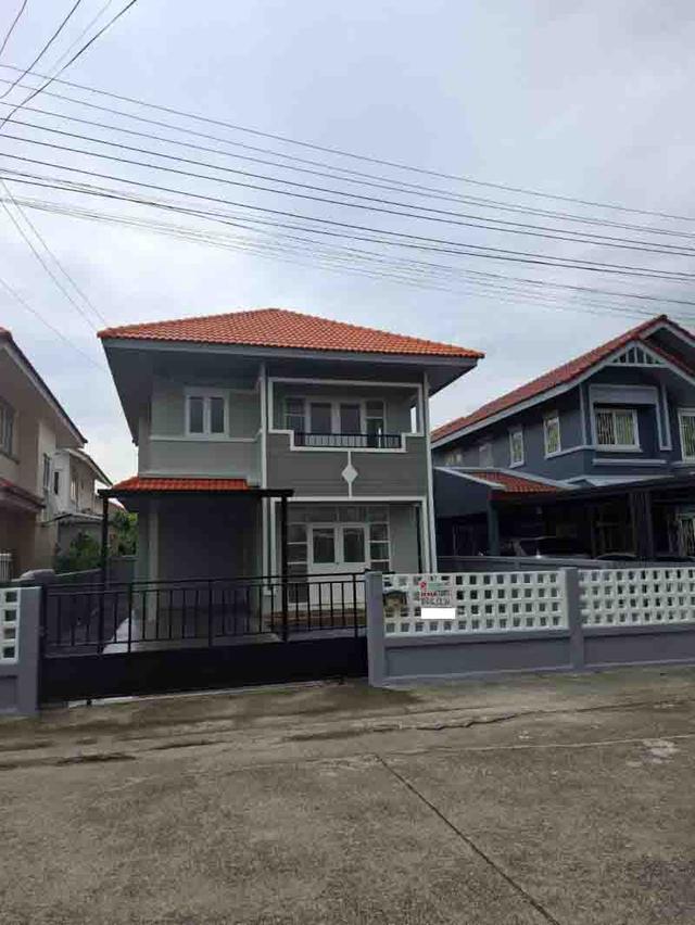 ขาย :บ้านเดี่ยว 2 ชั้น, เนื้อที่ 51.2 ตรว. หมู่บ้านแสนสบาย ซอย 4 ถนนคู้บอน 27 แยก 34 