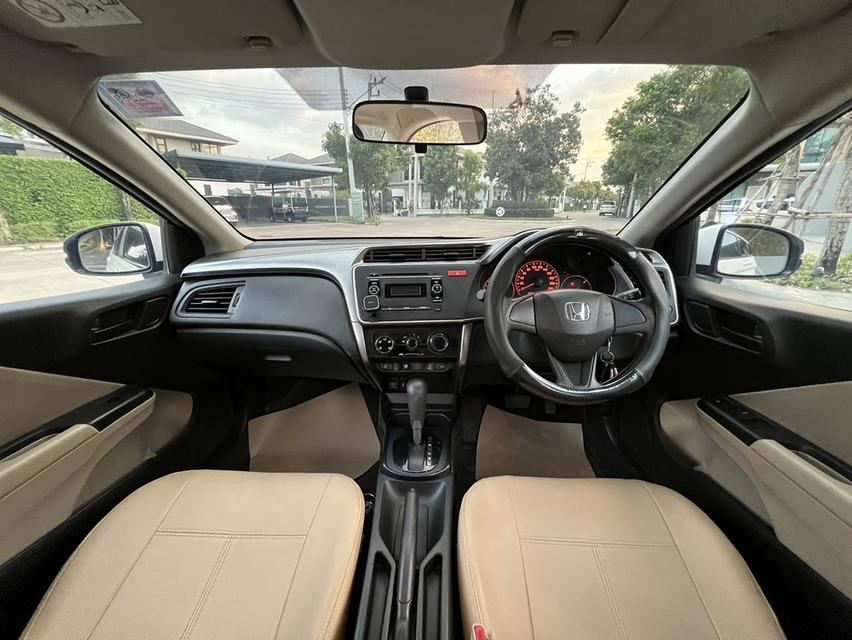 HONDA CITY ออโต้ ปี2015 ไม่แก๊ส มือเดียว เช็คศูนย์ตลอด รูปที่ 5