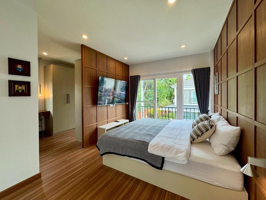 ให้เช่าบ้านเดี่ยว2ชั้น บ้านในโครงการ พร้อมระบบรักษาความปลอดภัยที่ดีเยี่ยม แม่ริม 2