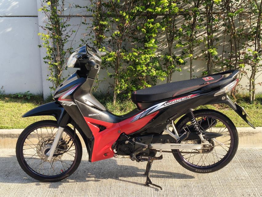 Honda Wave 110i ปี2018 สตาร์ทมือ สีดำ-แดง รูปที่ 5