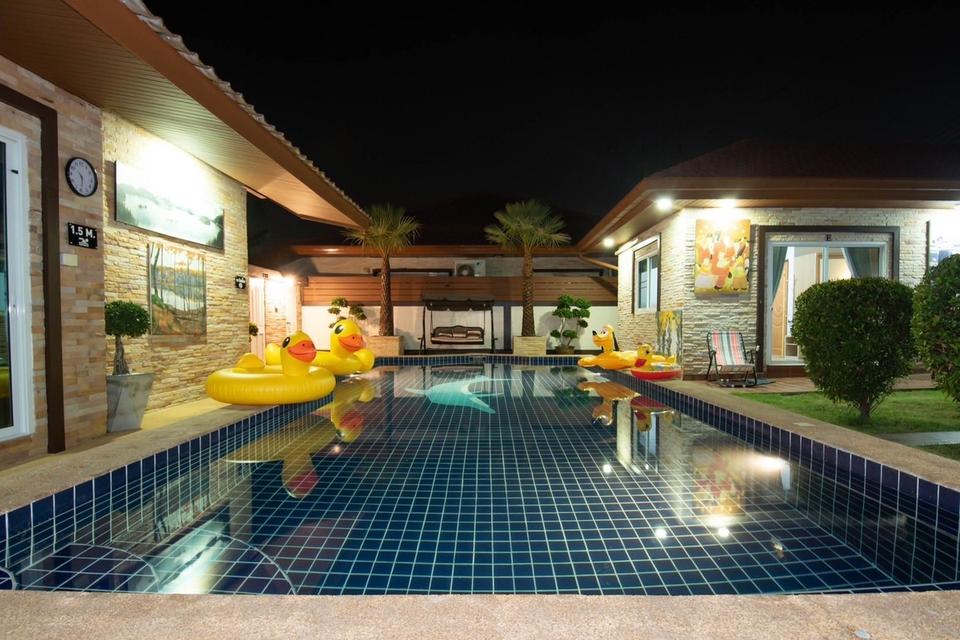 For rent pool villa Pattaya style resort 100,000/month 2