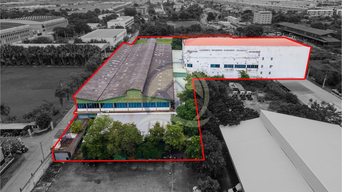 ขาย ที่ดินพร้อมโรงงาน เนื้อที่ 10-3-40 ไร่ (4,340 ตร.ว.) ซอยคลองหลวง 8 ปทุมธานี 3