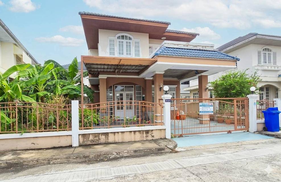 ขายบ้านเดี่ยวมือสอง โครงการ มณีรินทร์ รัตนาธิเบศร์ (Maneerin Rattanathibet) แบรนด์ Property Perfect บ้านสภาพดีตกแต่งใหม่ เนื้อที่ 52.90 ตร.ว. 2