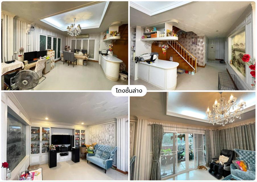 H-109 : บ้านสวยพร้อมอยู่ 72 ตร.วา ม.คาซ่า วิลล์ วัชรพล ถ.วัชรพล สายไหม 5