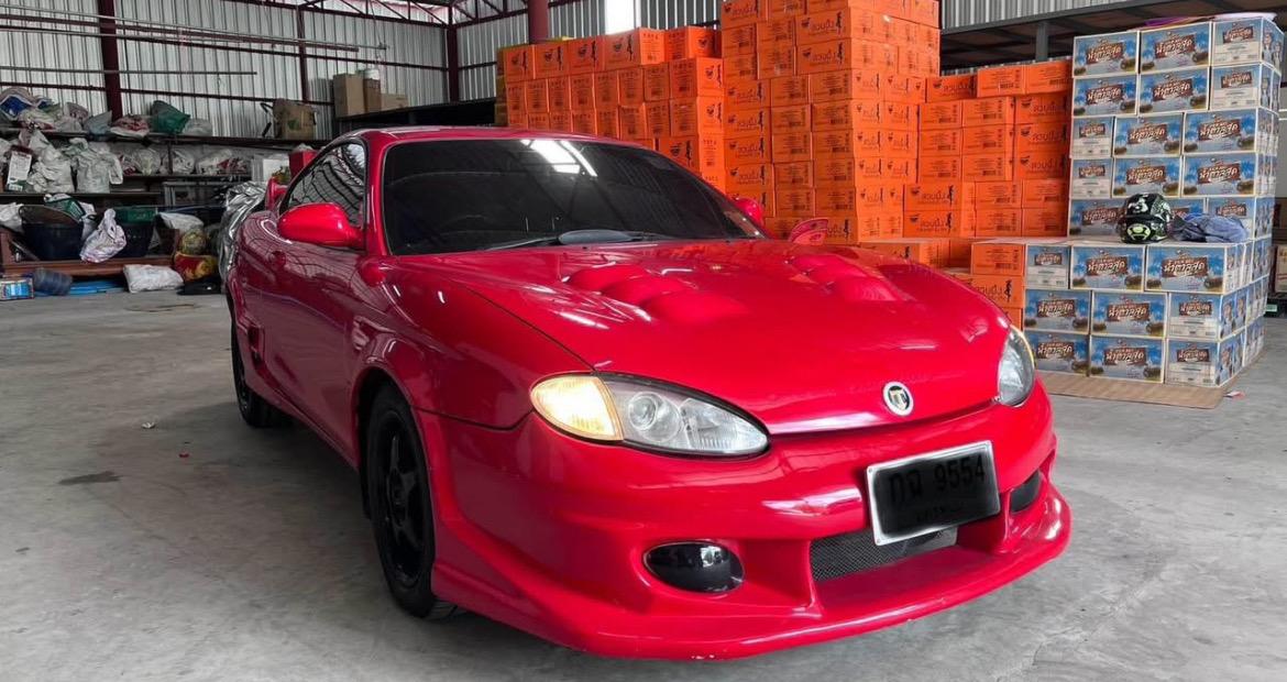 ขายด่วน Hyundai Tiburon สีแดง 5