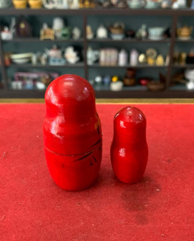 ตุ๊กตาแม่ลูก งานไม้ 2