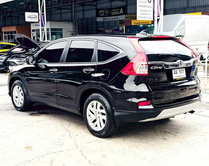 รหัสรถ SEZ577 Honda Cr-v 2.0 E 4WD (MNC) เกียร์ ออโต้ เบนซิน สี ดำ ปี 2015 4