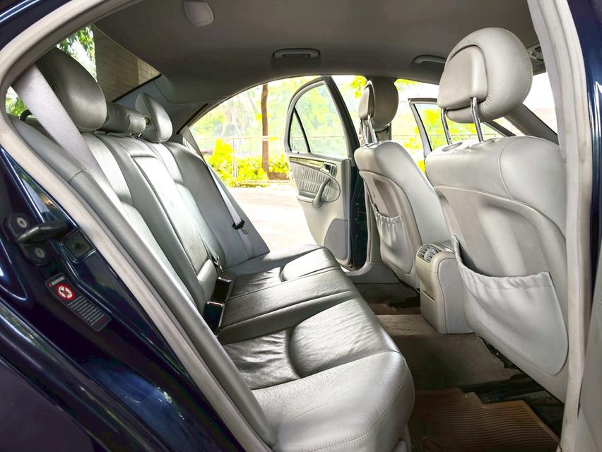 ขายรถ Benz C200 W203 ปี 2003 สีน้ำเงิน เกียร์ออโต้ 10