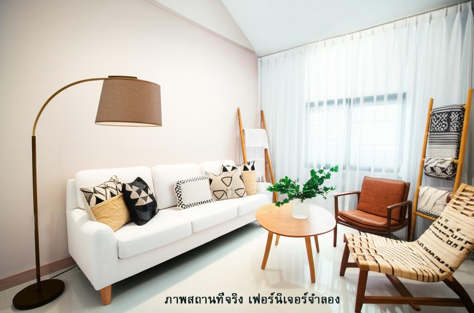 ขายทาวเฮ้าส์ห้องริม สไตล์ cozy cottage บนพื้นที่กว้างถึง 40 ตรว. ใกล้ถนนเกษตร-นวมินทร์ และเลียบทางด่วนรามอินทรา-อาจณรงค์ 7