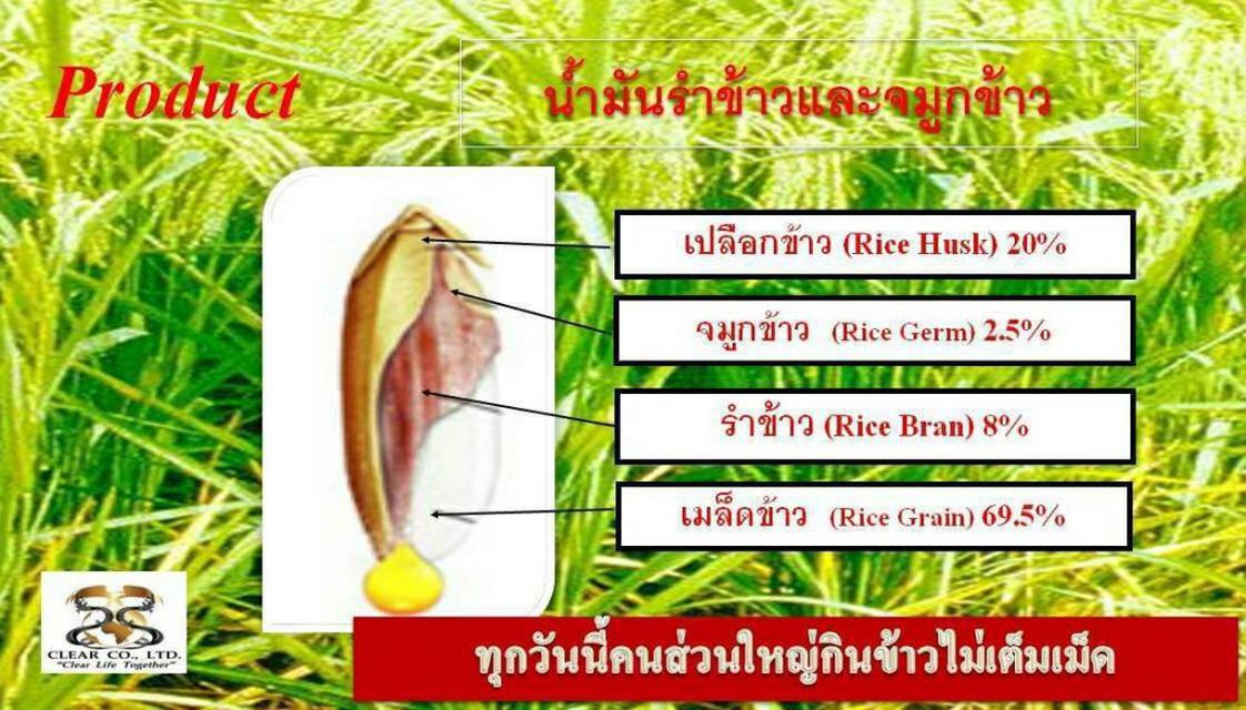 น้ำมันรำข้าวและจมูกข้าว อาร์บีโอ มหัศจรรย์คุณค่า จากธรรมชาติ