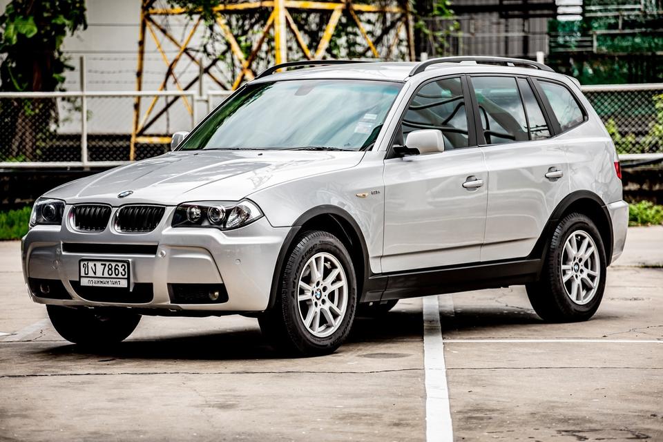 Bmw X3 XDrive 2.5 เบนซิน สีเทา ปี 2006 10