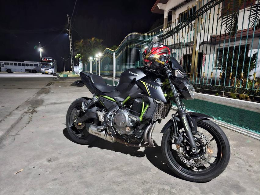 KAWASAKI Z650 สีดำ ปี2018 รูปที่ 4