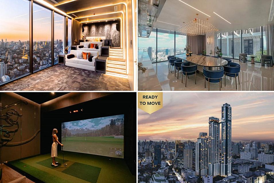ให้เช่า หรือ ขาย Condo Park Origin Thonglor ใกล้ BTS ทองหล่อ Duplex 2 ชั้น 45 ตารางเมตร 2 ห้องนอน ชั้น30 ตึก C ตกแต่งครบ 10