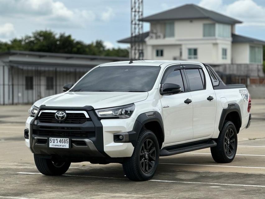 🚘Toyota Hilux Revo 2.4 Rocco Double Cab เกียร์ออโต้ สีขาว ปี2021 รหัส PAT4685 1