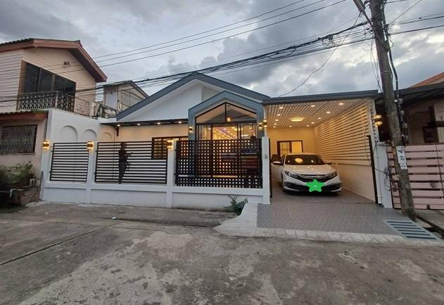 ขายบ้านเดี่ยวชั้นเดียว 36 ตรว.3 ห้องนอน นวลจันทร์ 56 รีโนเวทใหม่สวย สไตล์ มินิมอล ใกล้เลียบด่วน 1