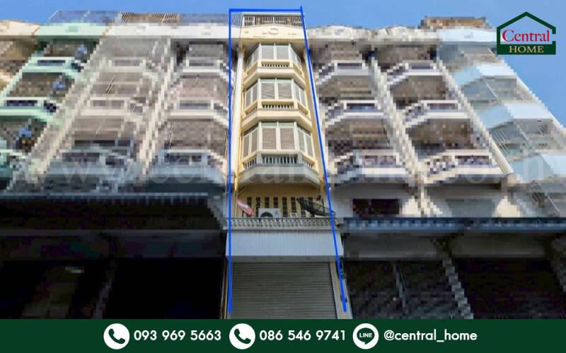 อาคารพาณิชย์ 5 ชั้น ซอยเจริญนคร ธนบุรี ตกแต่งครบ พร้อมอยู่ 1