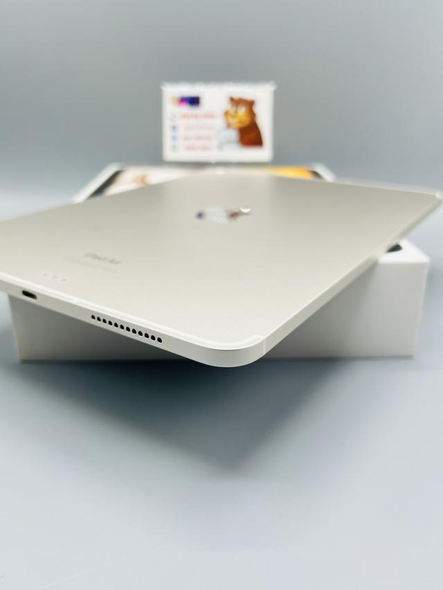 iPadAir6 128gb Cellular ประกัน25/1/26 แบต100% นัดรับได้ครับ