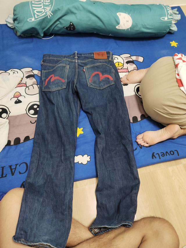 กางเกงยีนส์ มือ2 EVISU NO2 33×32