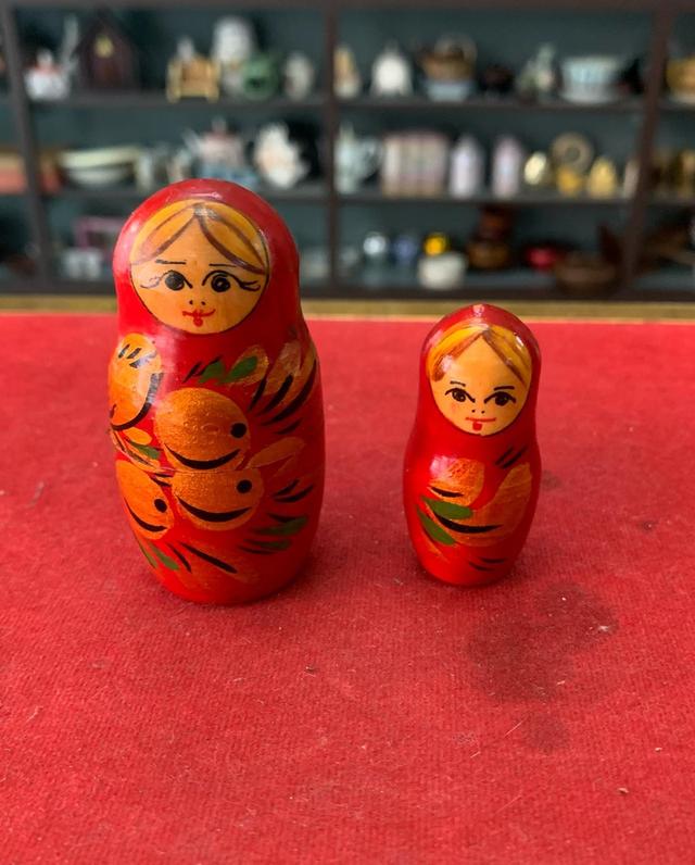 ตุ๊กตาแม่ลูก งานไม้ 3