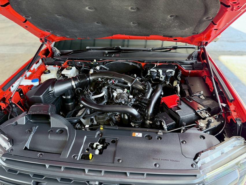 ปี 2022 FORD RANGER, 3.0 RAPTOR ECOBOOST 4WD โฉม DOUBLE CAB สีส้ม สวยจัดๆ เกียร์ออโต้ 10 สปีด เครื่องเบนซินล้วน 7