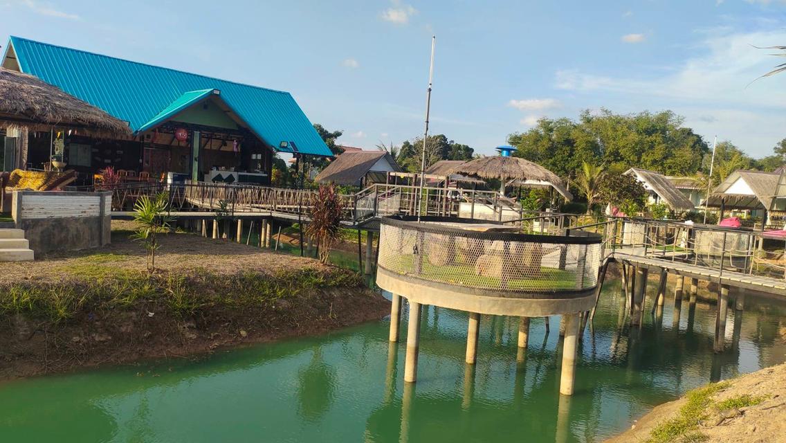 ที่ดินติดแม่น้ำปราจีนฯ พร้อมรีสอร์ท คาเฟ่ ร้านอาหาร เนื้อที่ 14 ไร่ 10