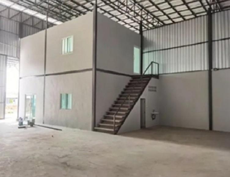 ให้เช่าโกดัง พร้อมสำนักงาน 2 ชั้น สภาพใหม่ ซอยเทศบาลบางปู 97 ถนนบางพลี ตำหรุ 1